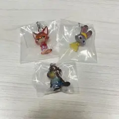 《未開封》ズートピア2 めじるしアクセサリー ニック A ジュディ B 二ブルズ