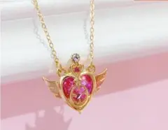 ネックレス★ハート×羽♡セーラームーン