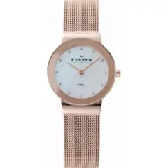 定価22500円　SKAGEN ローズゴールド クォーツ腕時計