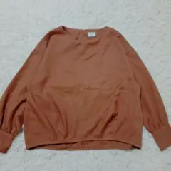 アーバンリサーチドアーズ ブラウン長袖トップス ブラウス ワンサイズ