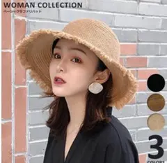 麦わら帽子 ストローハット