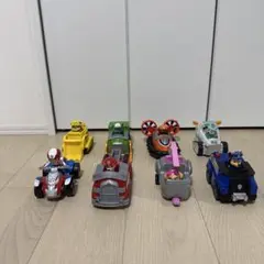 パウ・パトロール ミニカー 8台セット