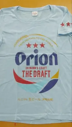 Printstar オリオンビール Tシャツ ライトブルーレディースM