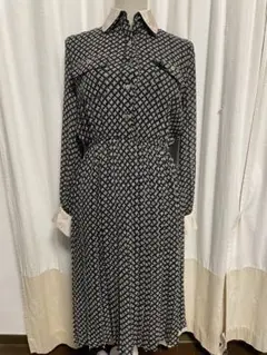 60s レトロ シャツワンピース