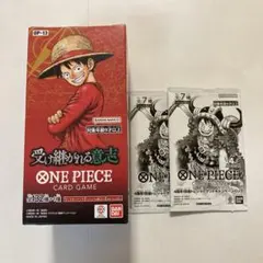 ワンピースカードゲーム 受け継がれる意志 1BOX＋プロモ2パック - メルカリ