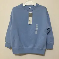 新品　スウェットプルオーバー　トレーナー　ブルー　110cm GU