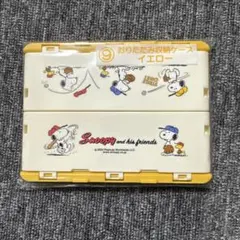スヌーピー おりたたみ収納ケース イエロー