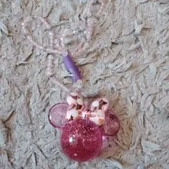 ディズニー　ミニー　光るおもちゃ　ネックレス