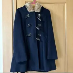 CECI McBEE セシルマクビー ネイビー ダッフルコート ファー