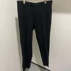 ユニクロ スラックス テーパード センタープレス 薄手 ビジネス オフィス 上品