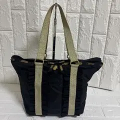 LeSportsac レスポートサック トートバッグ マヌーシュ ブラックフリル