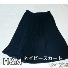 H&M プリーツスカート ブラック EUR38のサムネイル