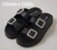 ⭐️限定価格　¥19,800【オデットエオディール】ビジュー　サンダル 35のサムネイル