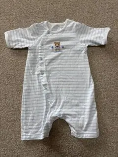 ミキハウスファースト 50-60 ロンパース　春夏