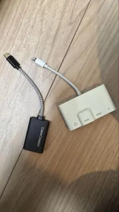 USBハブ USB-C Lightning HDMI出力