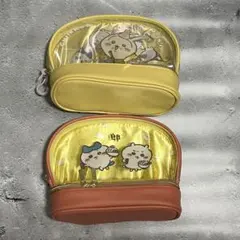 ちいかわ　しまむら　2段ポーチ　2個セット　うさぎ　郎