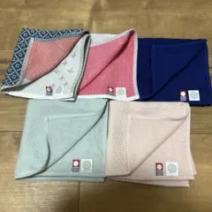 ゆ【今治タオル】伊織タオルハンカチ　５枚セット