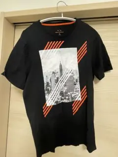 Armani Exchange ブラック Tシャツ S