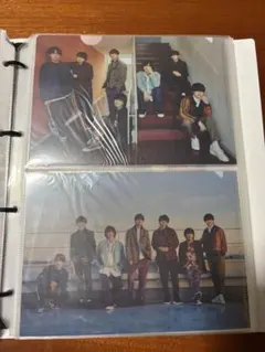 なにわ男子　ミニクリアファイル　2枚セット