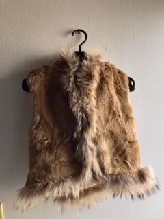 セシルマクビーファーベスト　たぬき　CECIL MC BEE