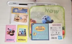 SUNSUN タオルとシールセット