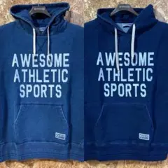 DISCUS ATHLETIC インディゴ スウェット パーカー L 2枚
