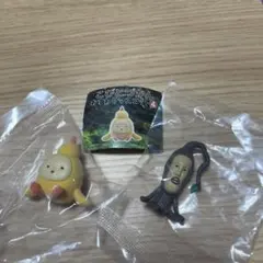 こびとづかん　おすわりマスコット4ヒヨッコマネッコモクモドキオオコビト　セット