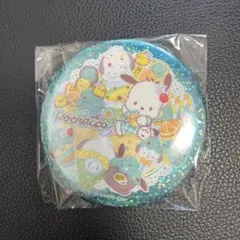 キラキラBIG缶バッジ　ポチャッコ　サンリオ