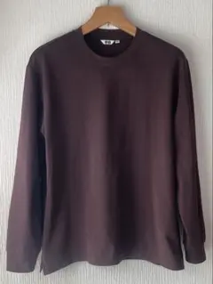 UNIQLO エアリズムコットンクルーネックtシャツ XL ワイン