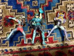 バンプレスト 絶版品 聖闘士星矢 クリップ付きキーホルダーセット