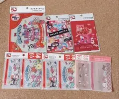 新品未使用品 6個セット サンリオ ファスナーケース クリアファイルなど