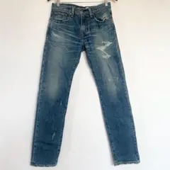 日本　リーバイス メイド＆クラフテッド 502 デニム　パンツ　テーパード 28のサムネイル