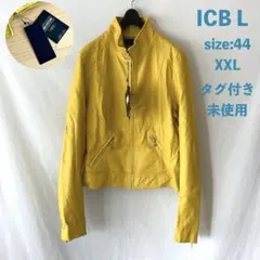 タグ付 未使用 ICB L ラムレザージャケット 44 XXL