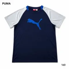 PUMA Tシャツ 160サイズ ネイビー ブルーのサムネイル