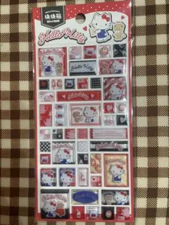 正規品　サンリオ　ハローキティ タイルシール　硬いシール キティ