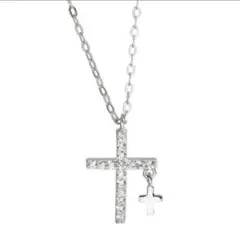 定価23万】グッチ ネックレス クロス ダイヤ K18 WG ハート - メルカリ