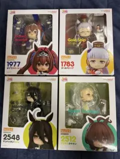 ウマ娘　ねんどろいど　4点セット　アグネスタキオン　マンハッタンカフェ　ほか二点