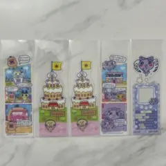 たまごっち プチプチおみせっちブックマークコレクション　5枚セット