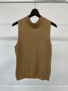ニットベスト　カシミヤ混　レディースのサムネイル
