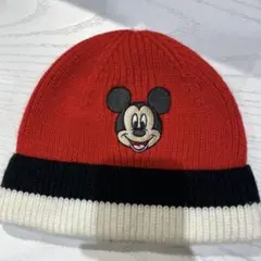 【新品未使用タグ付き】baby GAP ミッキーマウス ニット帽 50-52cm
