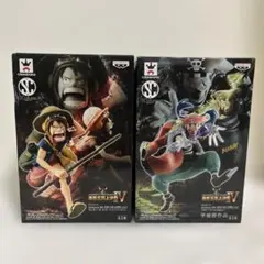 ワンピースフィギュア 造形王頂上決戦 ルフィ、バギー 2体セット未開封品