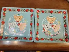 ディズニーシー スーベニアプレート クリスマス ２枚セット