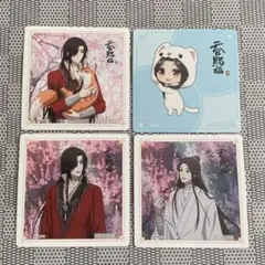 天官賜福 まねきねこ コラボカフェ 缶バッジ アクスタ コースター 戚容
