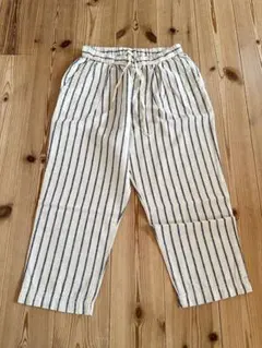 スタディオクリップ『ストライプ柄のイージーパンツ❶』