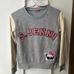Jenni クマ刺繍 トレーナー
