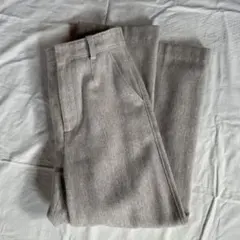 グリーンレーベル　リラクシング　ウール　パンツ　スラックス　裏地付き