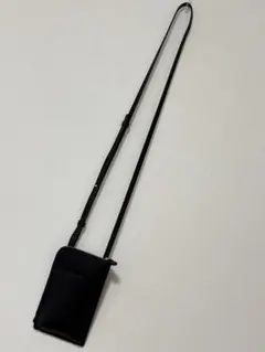 レザータッチウォレットショルダーバッグ UNIQLO ユニクロ　ブラック
