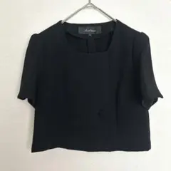 美品 ブラックフォーマル 半袖ジャケットのみ　7号　冠婚葬祭 法事