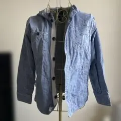 GapKids デニムブルー フード付きジャケット