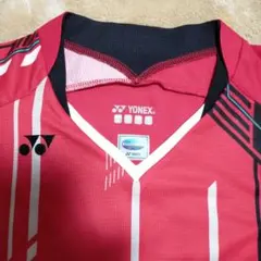 YONEX ユニゲームシャツ 10475 ピンク Mサイズ ユニフォーム - メルカリ